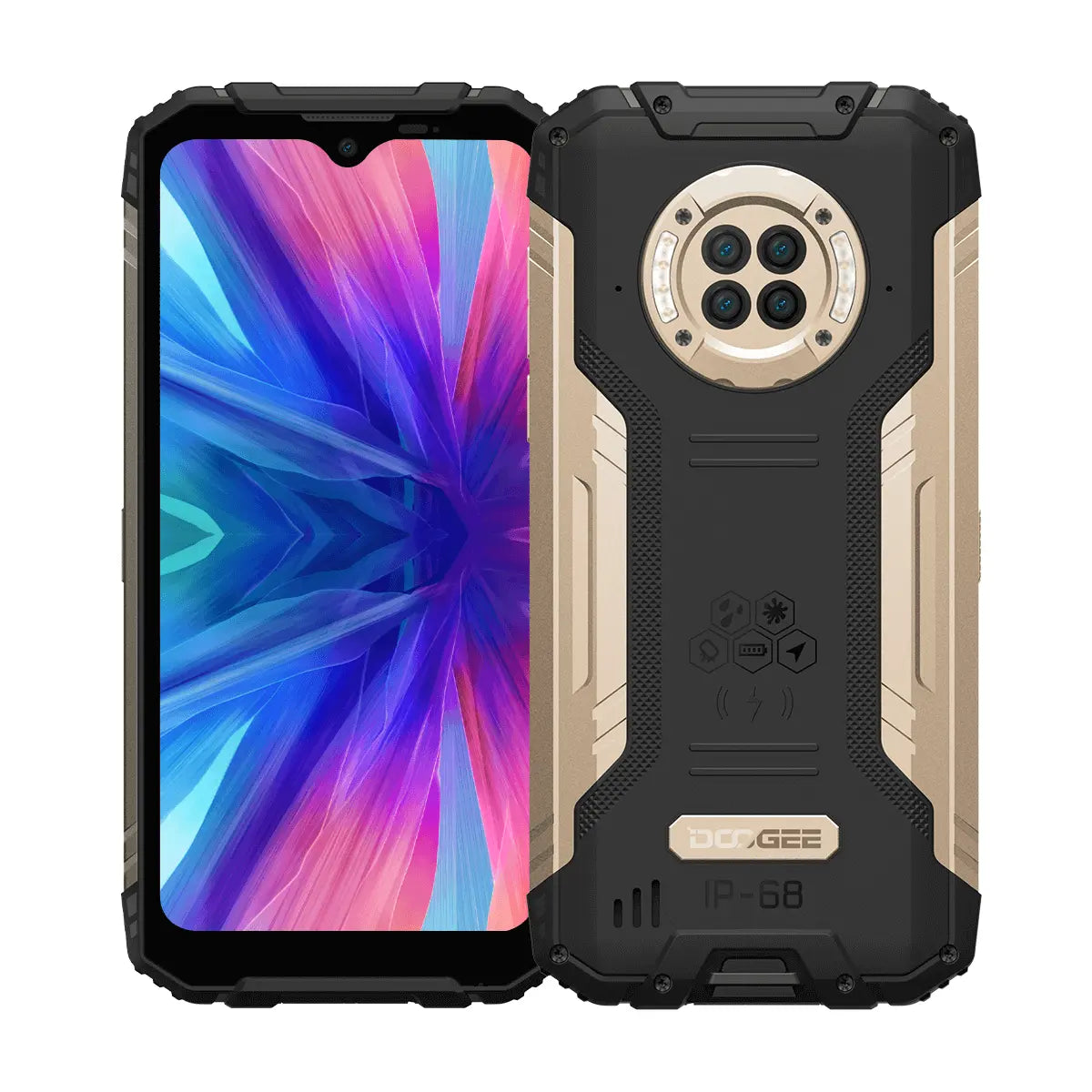 DOOGEE S96GT 8GB+256GB AI Quad Camera & 20MP Night Vision Powerful Rugged Phone 4K UHD DOOGEE