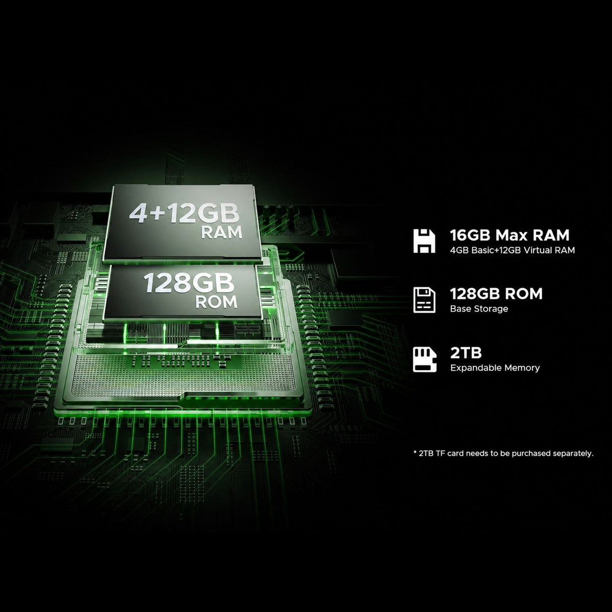 DOOGEE Fire 3 Pro storage