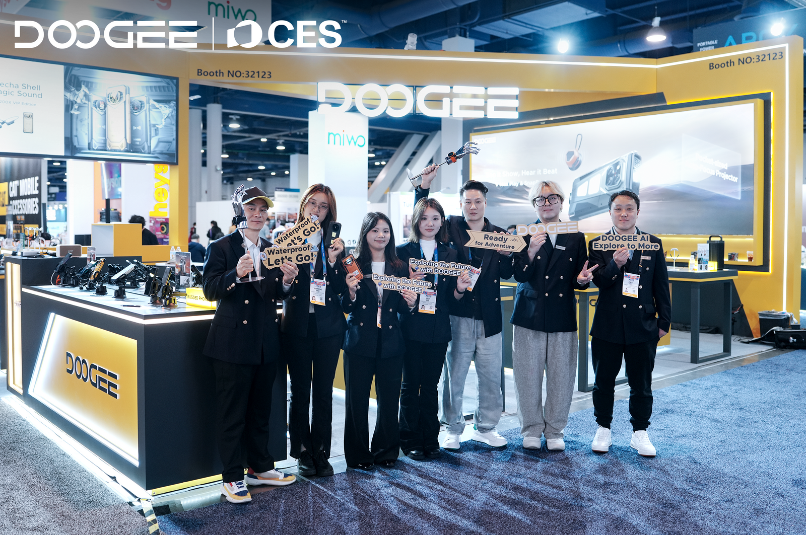 DOOGEE Wraps Up CES 2026: "AI, Explore to More" in Action