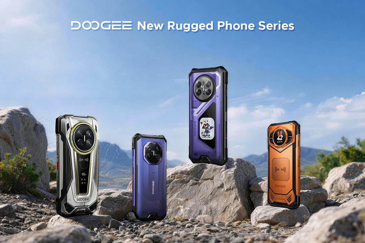 From “Rugged Phones” to “Outdoor Experts”: DOOGEE Unveils Four New Devices for Extreme Exploration