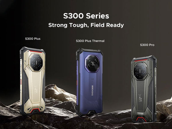 DOOGEE Launches S300 Series Rugged Smartphones with AI Thermal Imaging Breakthrough