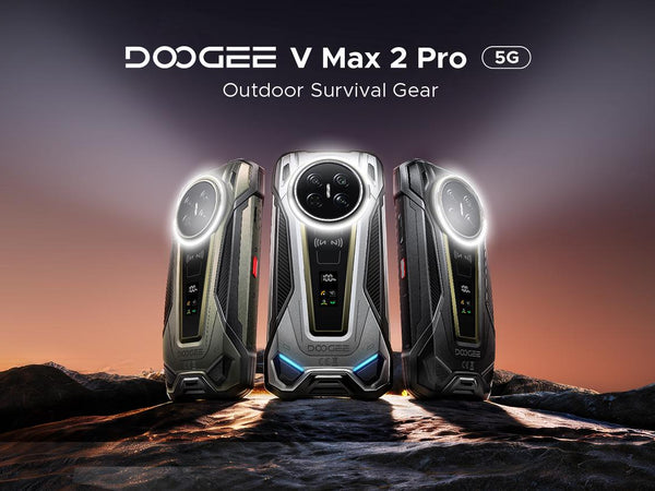 DOOGEE Launches V Max 2 Series Rugged Phones as the Ultimate Survival Powerhouse for the Wild
