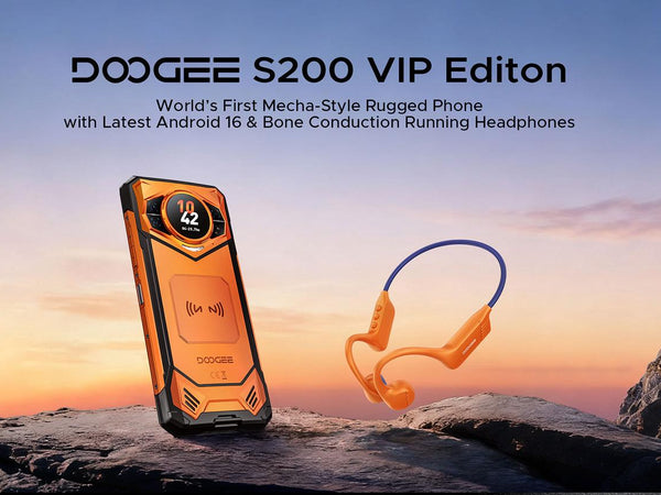 DOOGEE S200 Series: The Classic Rugged Mecha Flagship Leading Outdoor Lifestyle Trends