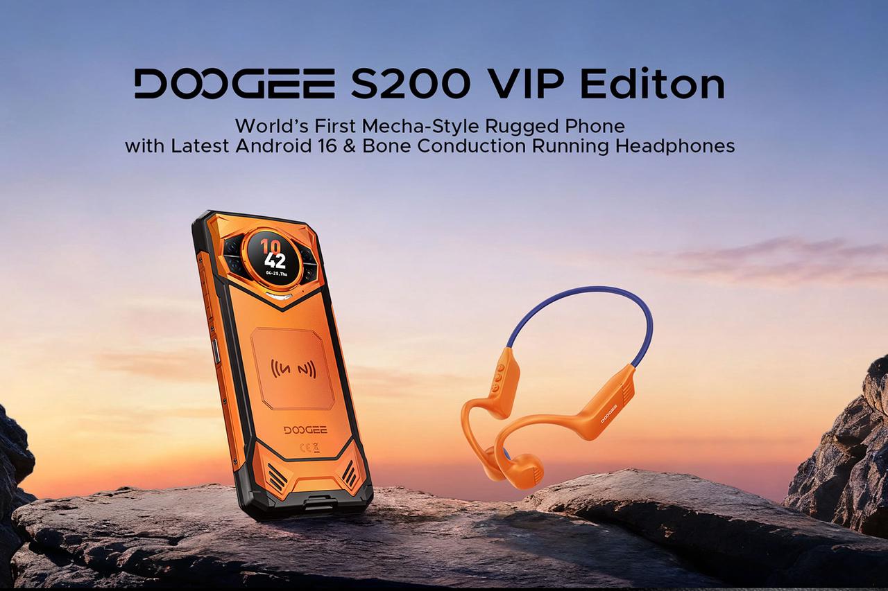 DOOGEE S200 Series: The Classic Rugged Mecha Flagship Leading Outdoor Lifestyle Trends