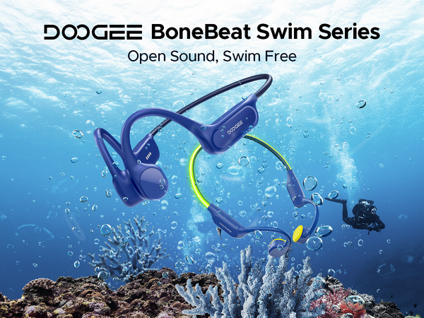 DOOGEE BoneBeat Swim Series Headphones Deliver Safer Listening for Water and Land