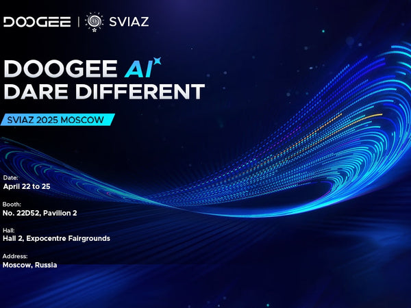 DOOGEE's AI-Driven Electronics Evolution Debuts at Russian Tech Expo SVIAZ 2025