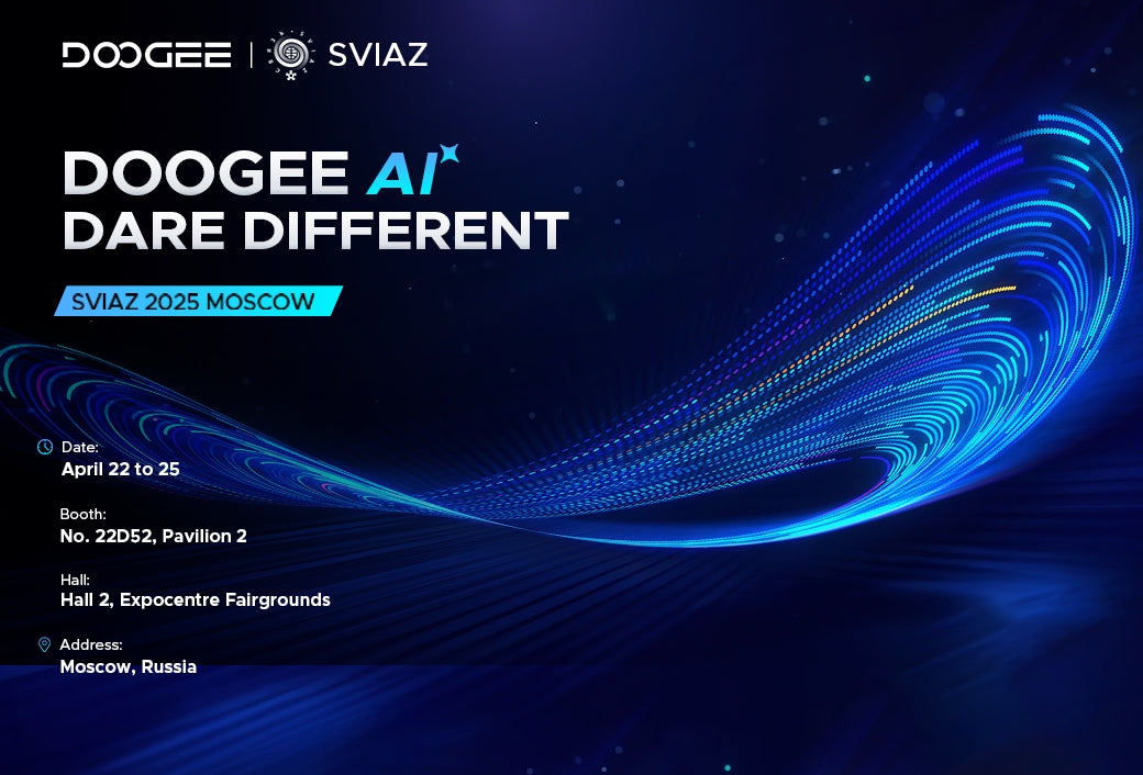 DOOGEE's AI-Driven Electronics Evolution Debuts at Russian Tech Expo SVIAZ 2025