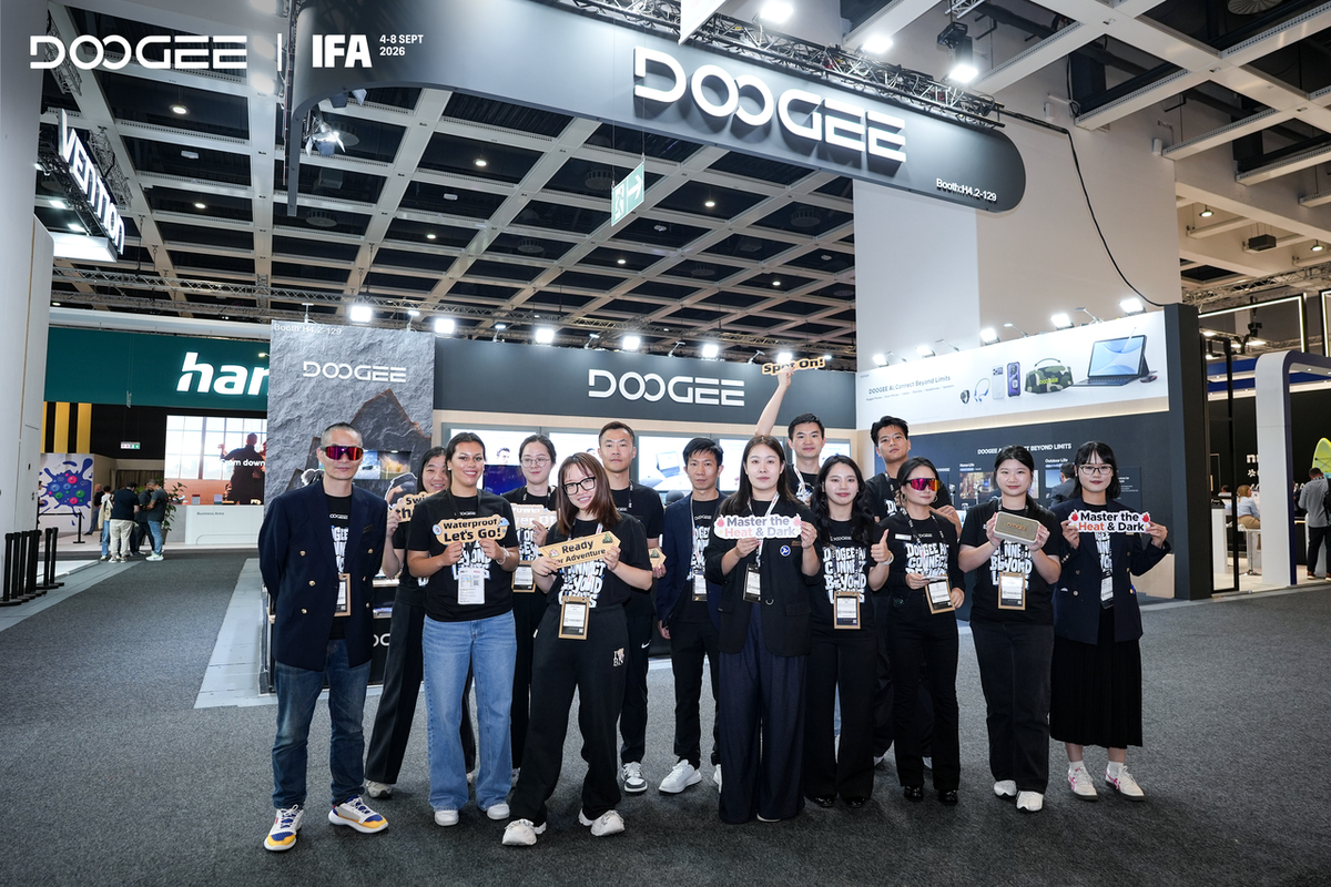 DOOGEE Wraps Up IFA Berlin 2026 with Three Ecosystems Captivating Global Attention