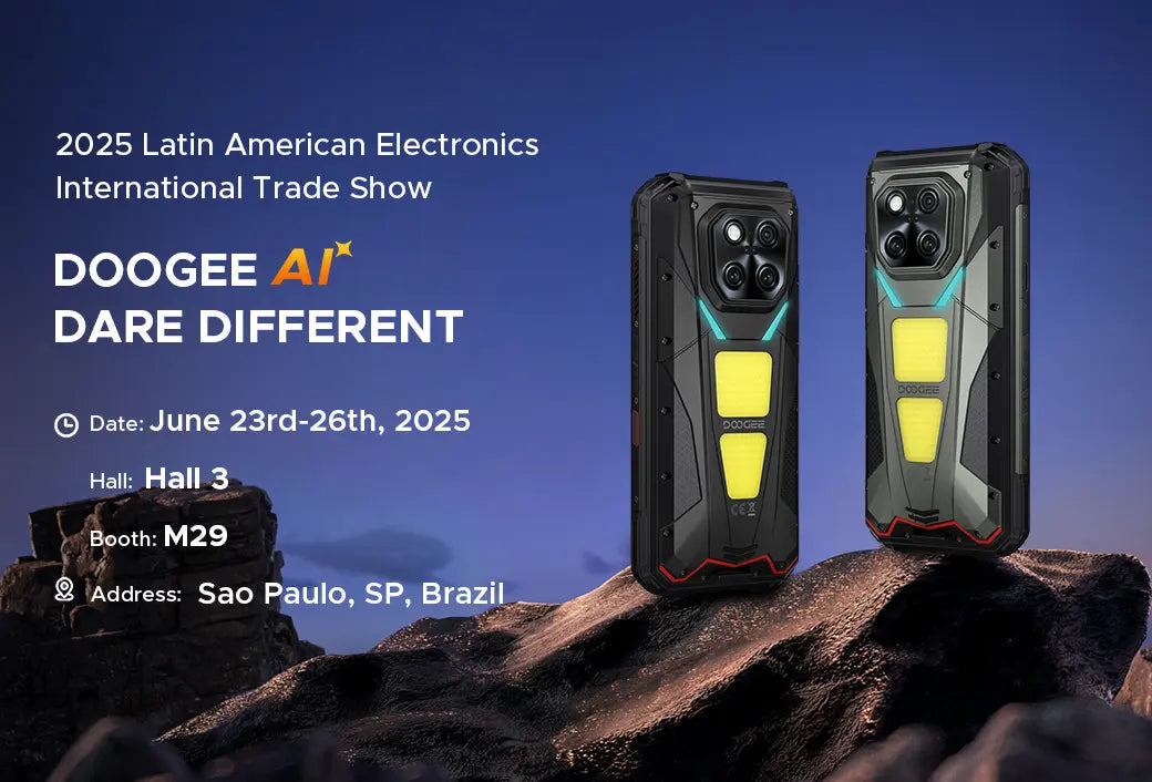 DOOGEE V Max Series at Latin American Electronics 2025 – Brazil: Outdo ...