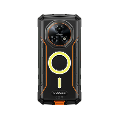 DOOGEE Fire 7 Pro 13000mAh Android 15 5G Rugged Phone with Bluetooth Intercom Function DOOGEE