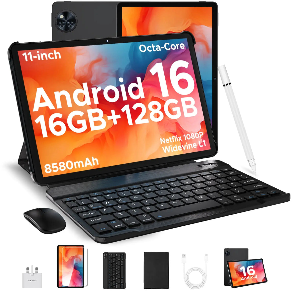 DOOGEE U11  Android 16 11 inch HD IPS Display 8580mAh Tablet DOOGEE