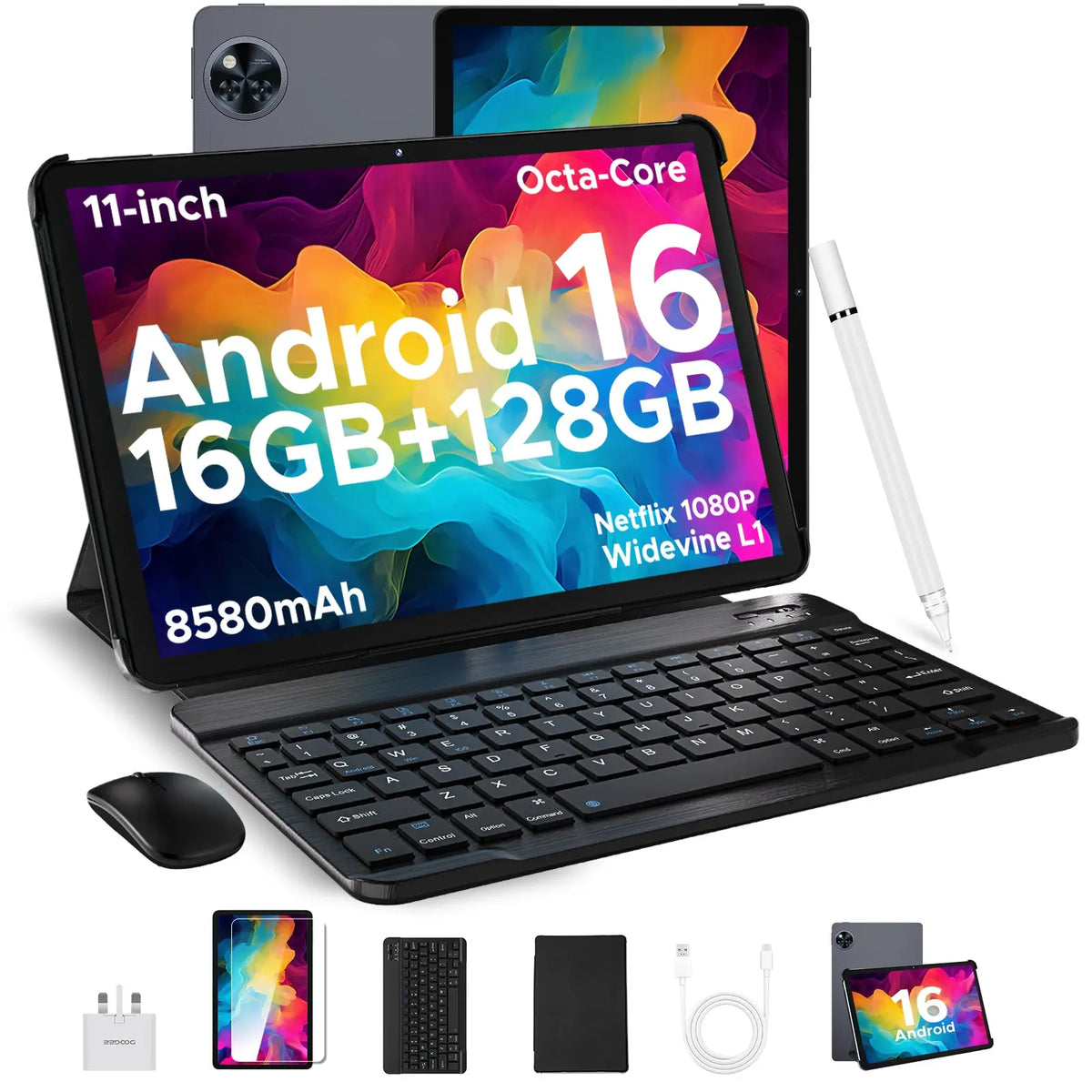 DOOGEE U11  Android 16 11 inch HD IPS Display 8580mAh Tablet DOOGEE