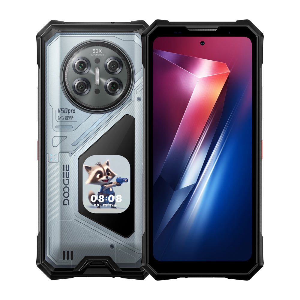 【PRE SALE】DOOGEE V50 Pro Rugged Phone 200MP AI Quad Camera 11000mAh Battery 678 FHD+ Display