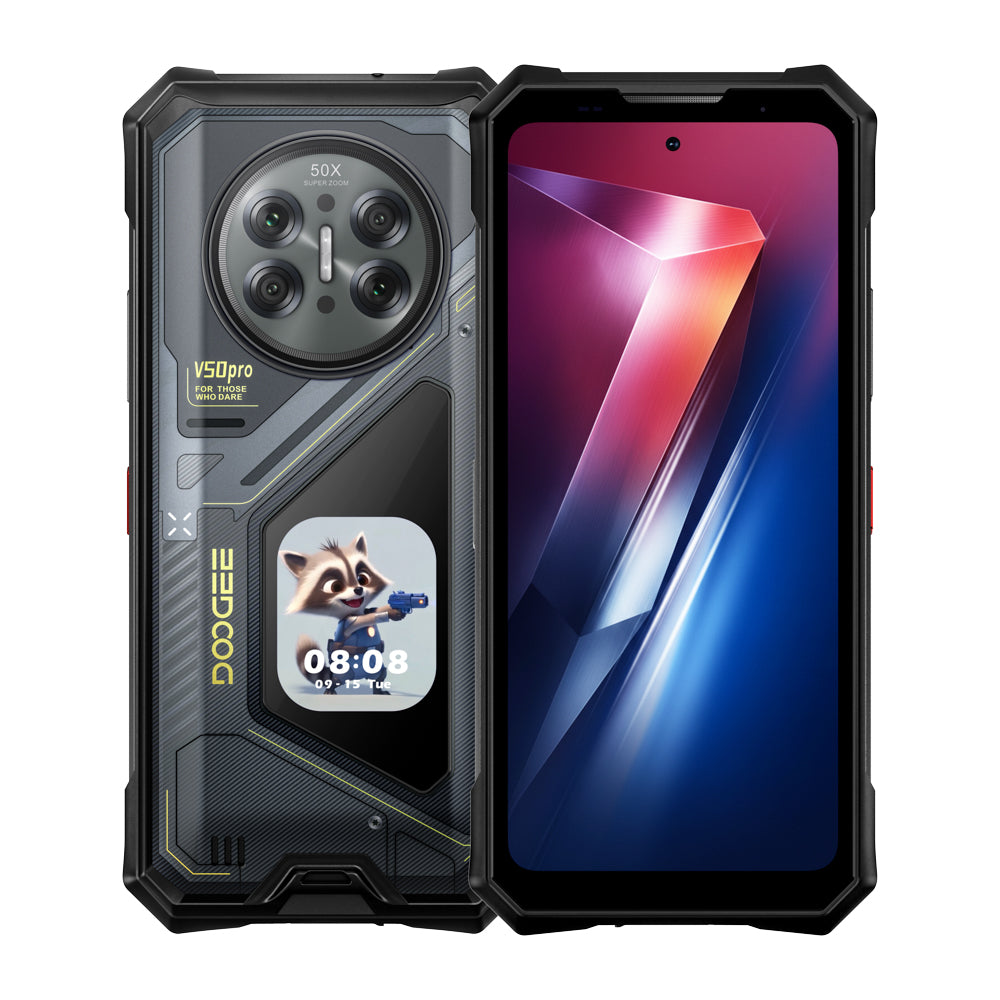 【PRE SALE】DOOGEE V50 Pro Rugged Phone 200MP AI Quad Camera 11000mAh Battery 678 FHD+ Display