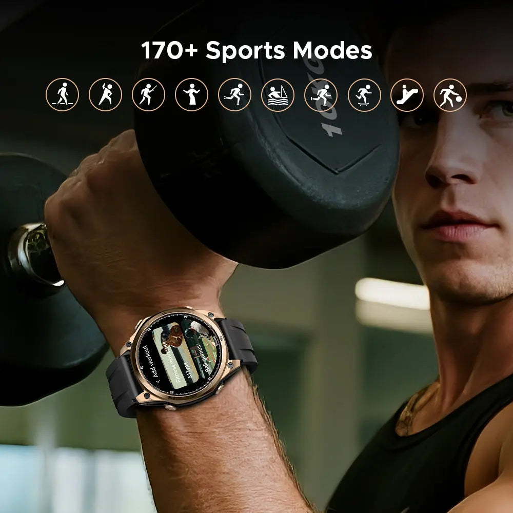 DOOGEE Anywise W1 AI Waterproof Sport Smartwatch DOOGEE