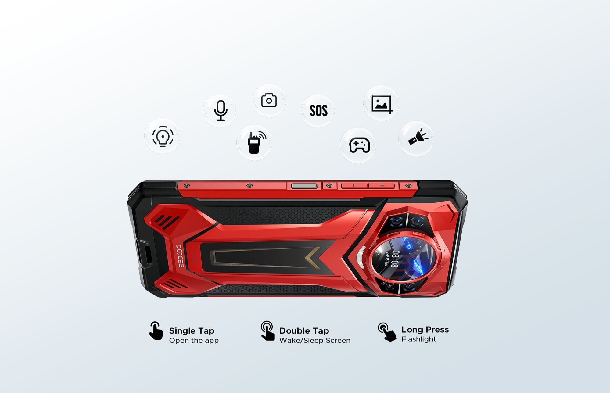 DOOGEE S200 Plus 512GB Memory, 36GB RAM (16GB+Up to 20GB Extended RAM), 10100mAh Battery 5G Rugged Smartphone (Global Version) 72 doogee.com