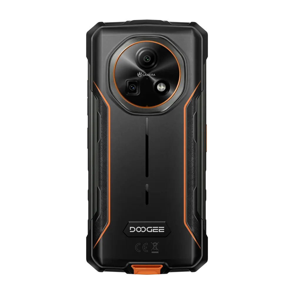 DOOGEE Fire 5 6.6” HD 13000mAh Android 15 Rugged Phone DOOGEE