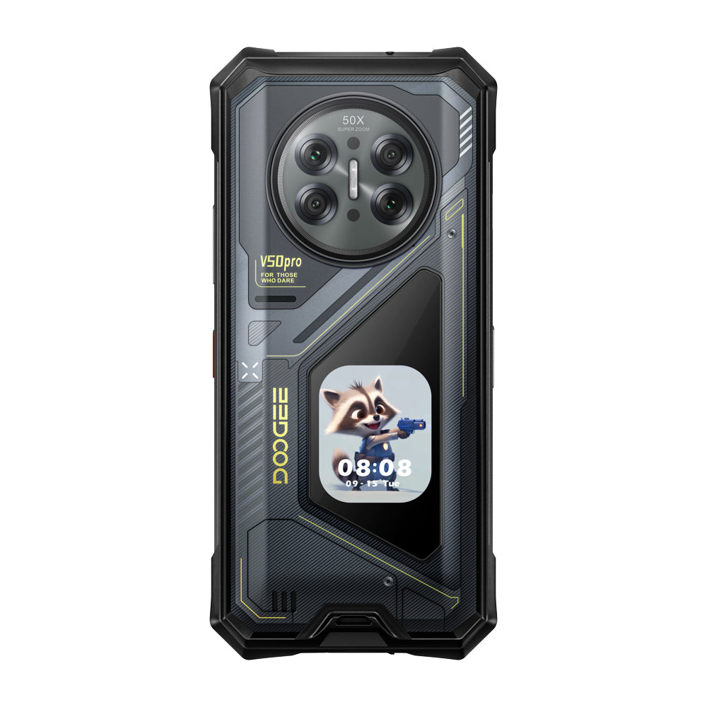 【PRE SALE】DOOGEE V50 Pro Rugged Phone 200MP AI Quad Camera 11000mAh Battery 678 FHD+ Display