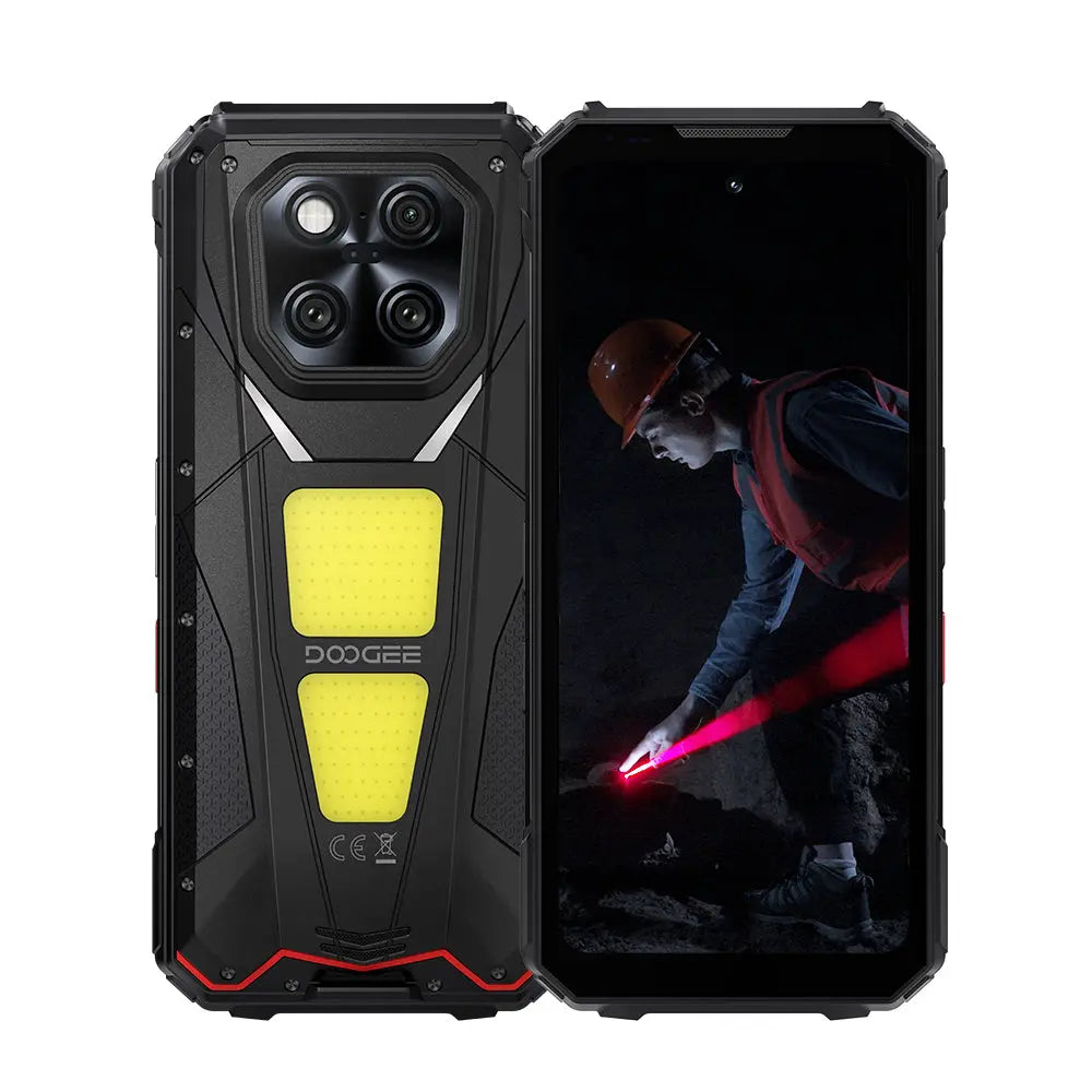 DOOGEE V Max LR 20500mAh 5G Android 15 Rugged Phone with 40m Laser Distance Measurement DOOGEE