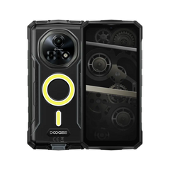 DOOGEE Fire 7 Pro 13000mAh Android 15 5G Rugged Phone with Bluetooth Intercom Function DOOGEE