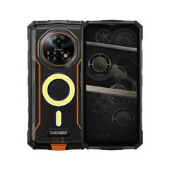 DOOGEE Fire 7 Pro 13000mAh Android 15 5G Rugged Phone with Bluetooth Intercom Function DOOGEE