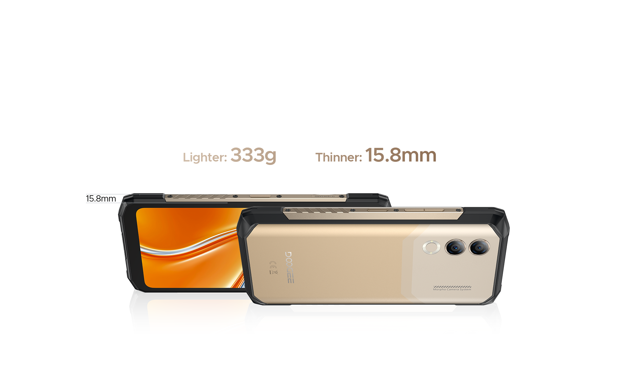 Mr.Shield Vetro Temperato Per Doogee Blade 20 Turbo/Pro – 3 Pezzi, Durezza 9H, Anti Impronta, Installazione Senza Bolle