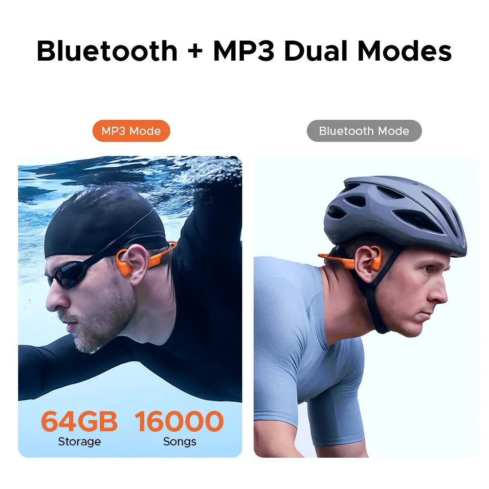 BoneAir Swim Waterproof Sports Headphone with Open-Ear Design DOOGEE