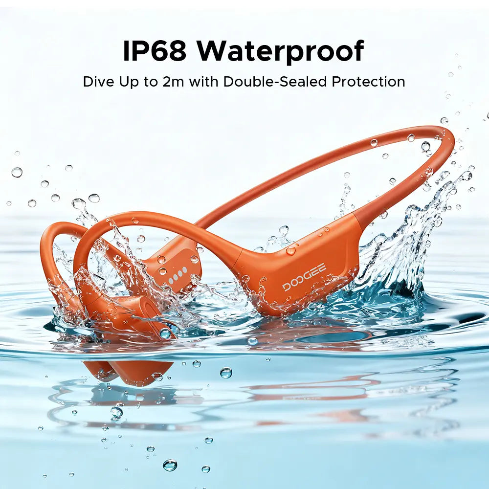 BoneAir Swim Waterproof Sports Headphone with Open-Ear Design DOOGEE