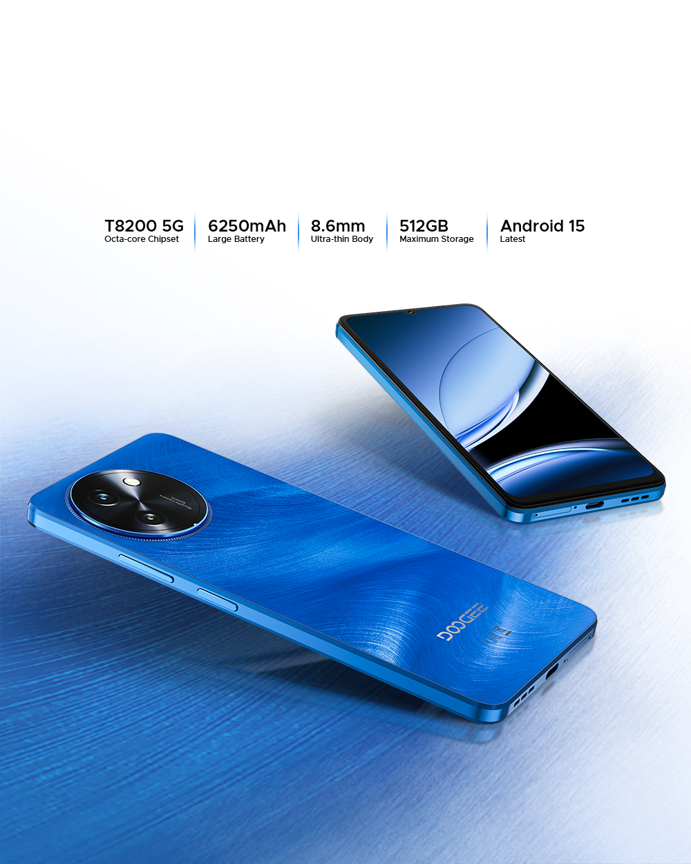 Doogee Note Note59 Pro+ 5G Higher Speed, Larger battery, Slimmer body – doogee.com