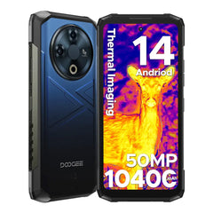DOOGEE Fire 6 Thermal Imaging Night Vision Rugged Phone Android 14 DOOGEE