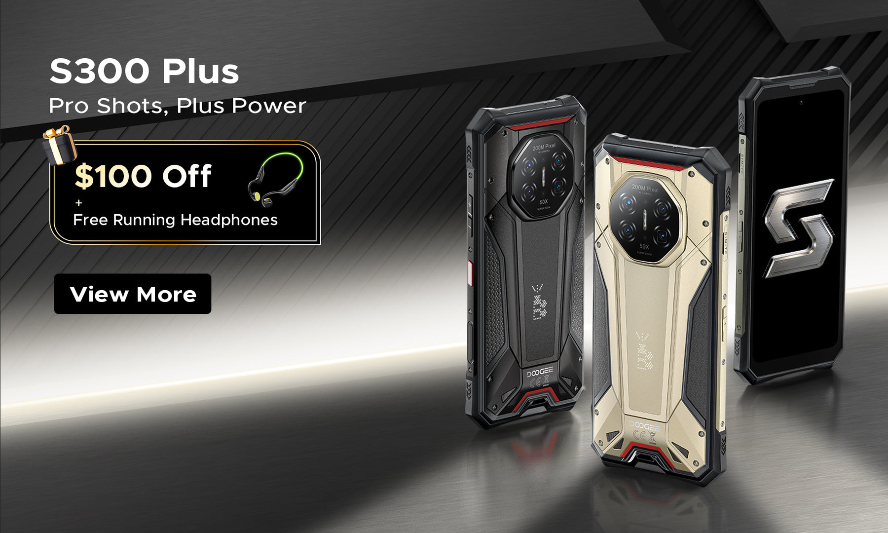 Shop homepage banner