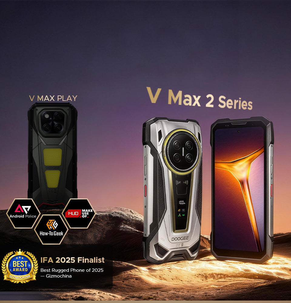 Volmax Android VMAX2-22000mAh Rugged Smartphone with 120W Charging & Dimensity 8300 ...