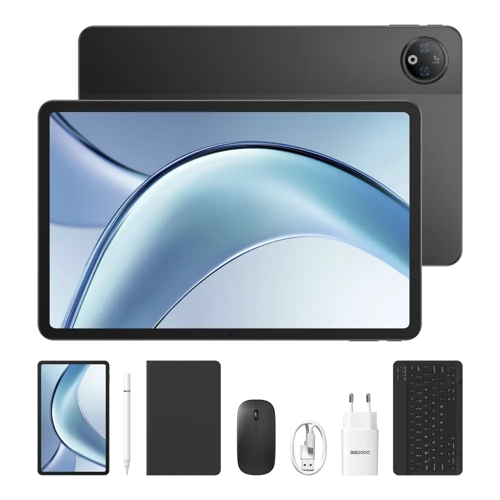 【美品】DOOGEE V Pad 256GB ブルー DOOGEE V Pad: 5G Android 15 Tablet - Large Battery | Big Screen