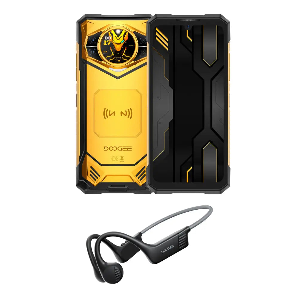 DOOGEE S200X 1.32” AMOLED Rear Display Up to 32GB RAM+ 512GB DOOGEE