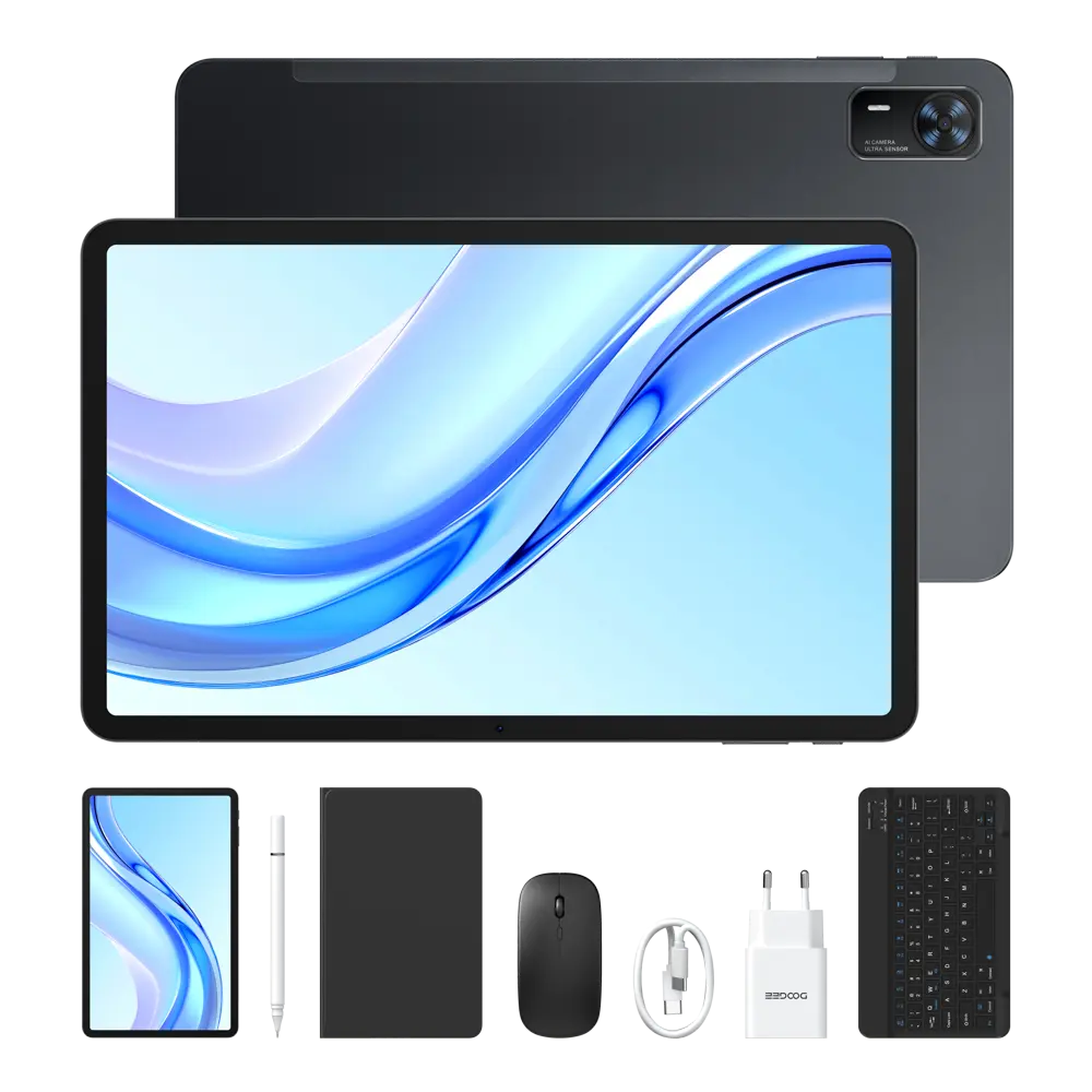 DOOGEE Tab E3+ 12 Zoll 8800mAh 256GB Android 15 Tablet DOOGEE