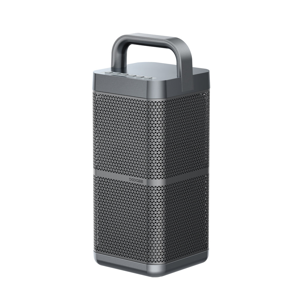 DOOGEE Tough Block Pro Bluetooth Speaker – 130W Bass, IP66 Waterproof, 13H Playtime