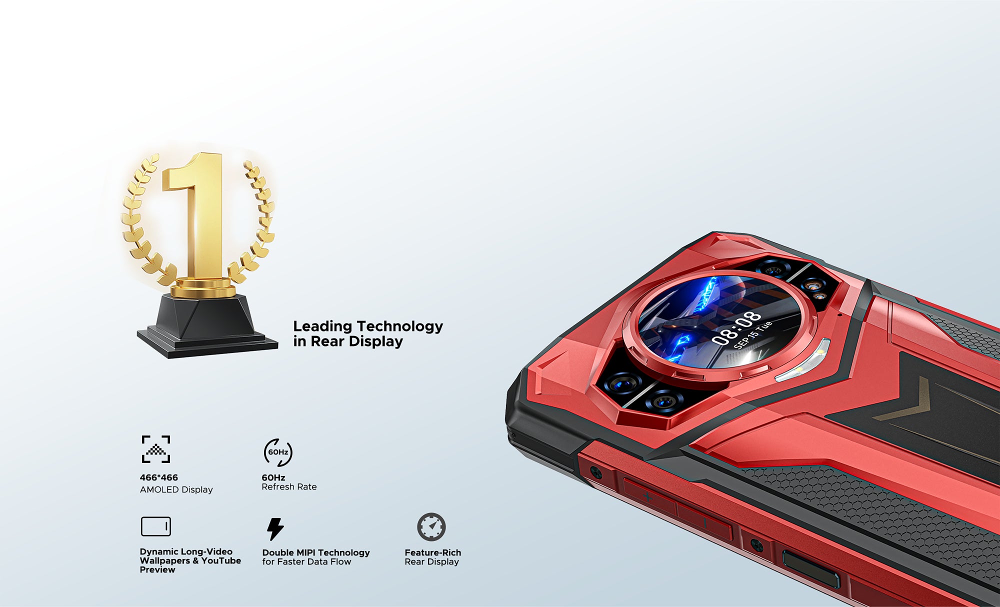 DOOGEE S200 Plus 512GB Memory, 36GB RAM (16GB+Up to 20GB Extended RAM), 10100mAh Battery 5G Rugged Smartphone (Global Version) 39 doogee.com